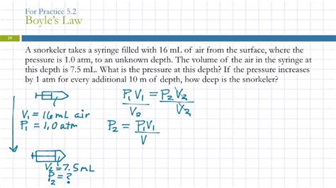 5.3: The Simple Gas Laws.